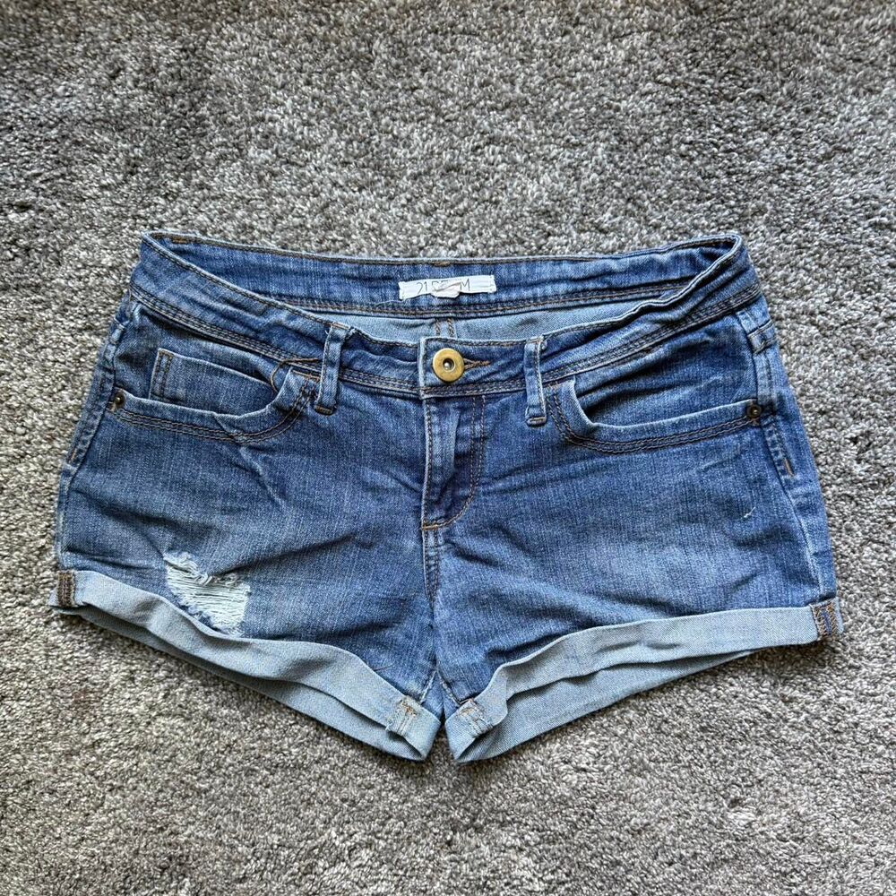 Forever-21 Women's Blue and Navy Shorts